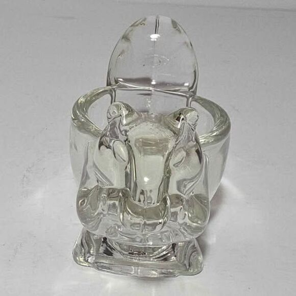 Avon Glass Squirrel Candle Holder - Picture 2 of 6